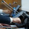 Conference Microphones With Electronic Voting Rental