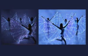 LED Wing Dancer Hire