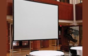 Projector + 10′ Fast Fold Screen Rental